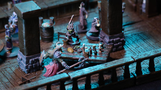 TARNISHED TAVERNS - Modular Tavern kit [STL]