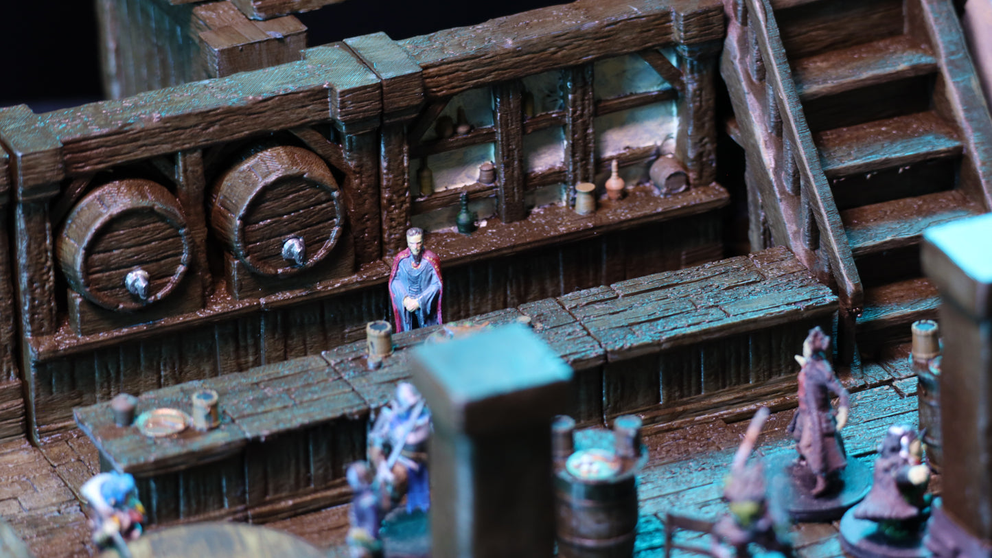 TARNISHED TAVERNS - Modular Tavern kit [STL]