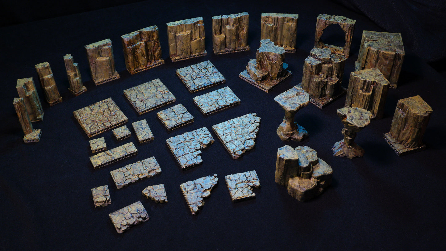 CURSED CAVERNS - Modular Cavern kit [STL]