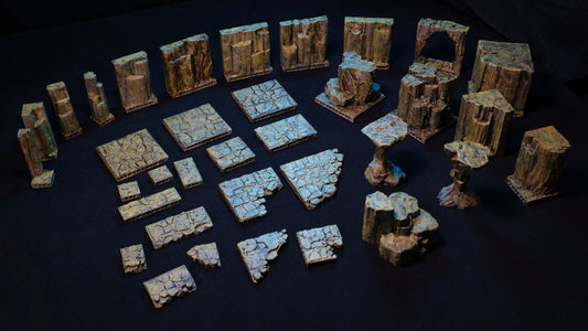 CURSED CAVERNS - Modular Cavern kit [STL]