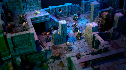 DECREPIT DUNGEONS - Modular Dungeon Kit [STL]