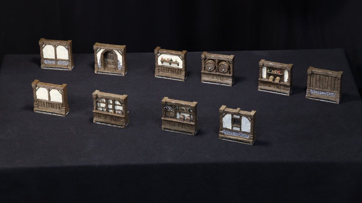 TARNISHED TAVERNS - Modular Tavern kit [STL]