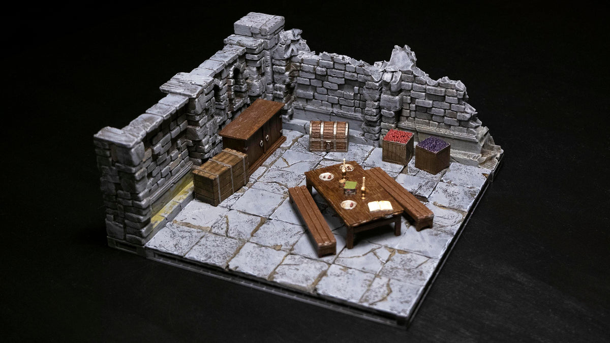 DECREPIT DUNGEONS PROPS KIT 01 [STLs]