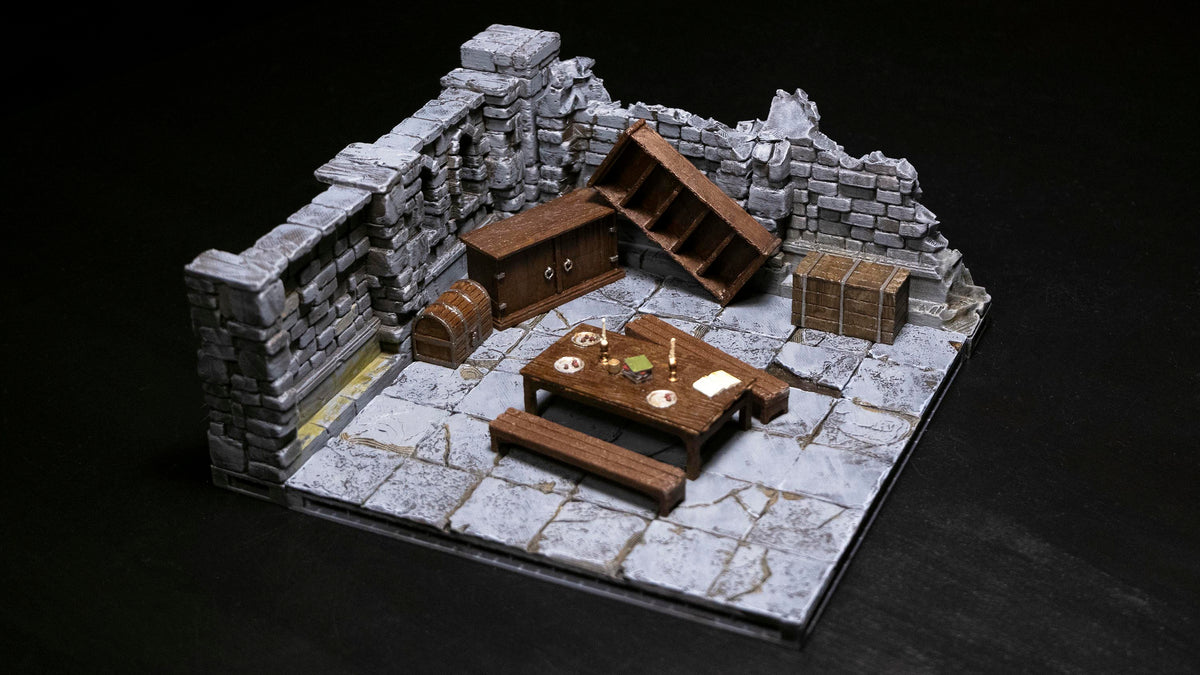 DECREPIT DUNGEONS PROPS KIT 01 [STLs]
