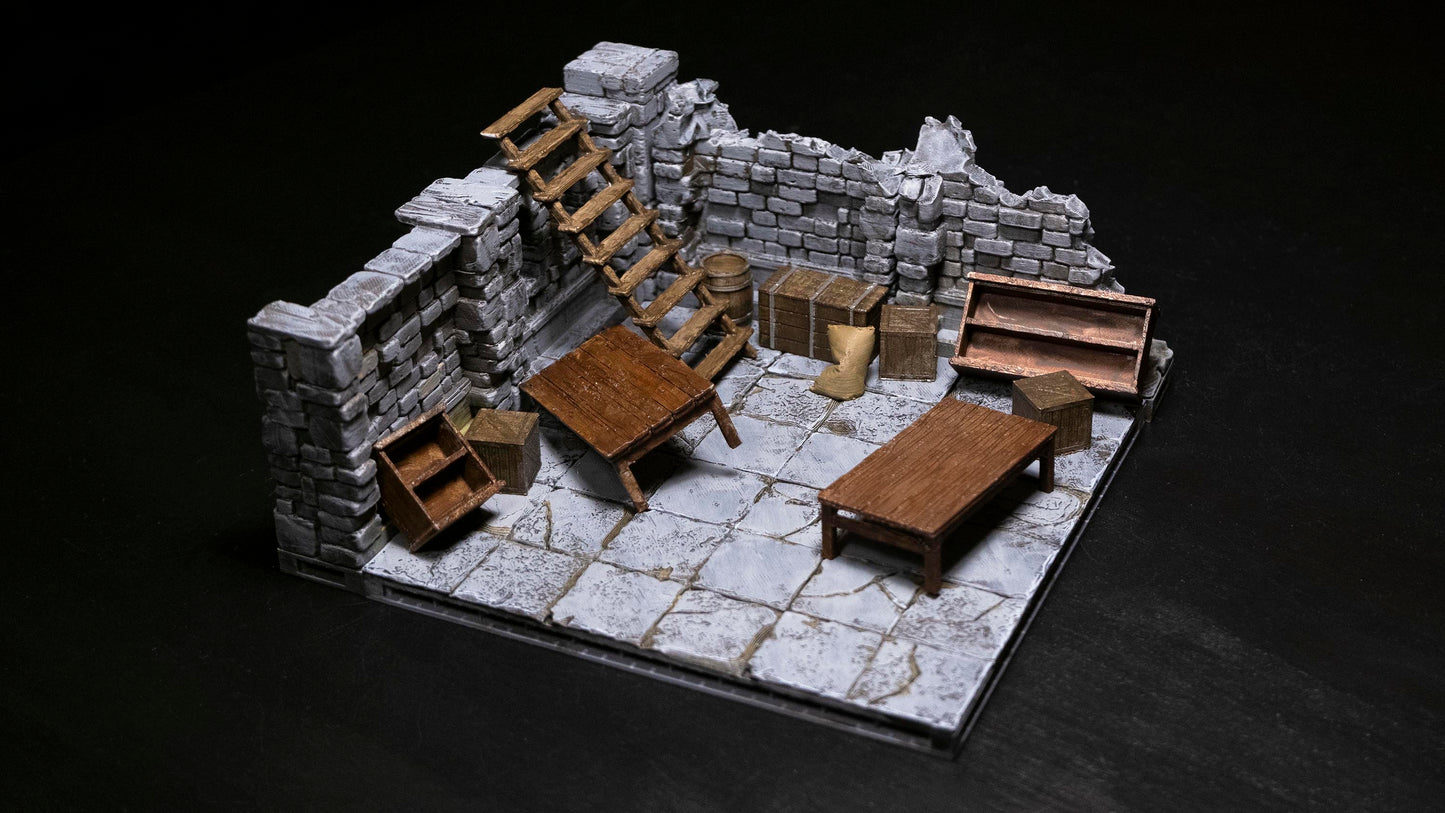 DECREPIT DUNGEONS PROPS KIT 01 [STLs]