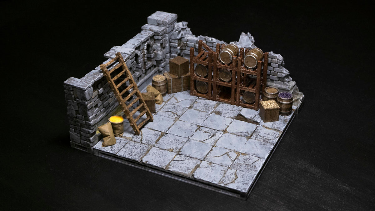 DECREPIT DUNGEONS PROPS KIT 01 [STLs]