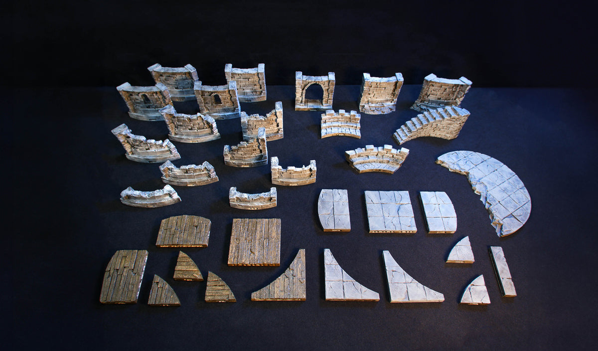 DECREPIT DUNGEONS: EXPANSION 08 - Modular Dungeon Kit  [STL]