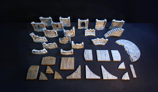DECREPIT DUNGEONS: EXPANSION 08 - Modular Dungeon Kit  [STL]