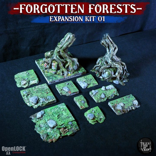 FORGOTTEN FORESTS: EXPANSION 01 - Modular Forest Kit [STL]